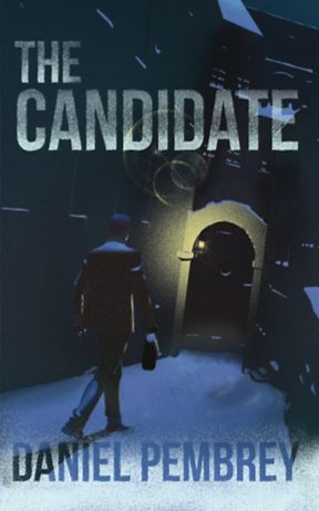 The cover design of Daniel's book, The Candidate