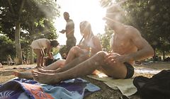 Le premier épisode de vague de chaleur devrait durer jusqu'à vendredi. 