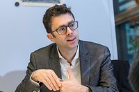 Wi , ITV Nicolas Bouzou , Economiste aus Frankreich , Thema die Arbeitswelt in der Zukunft , Foto:Guy Jallay/Luxemburger Wort