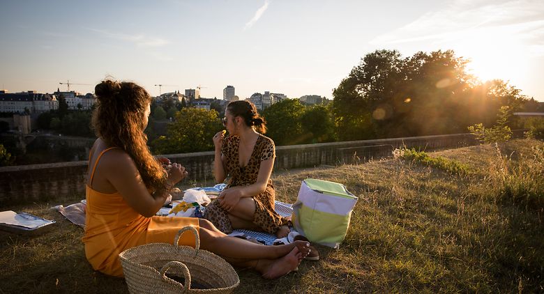 Picknick - Dräi Eechelen - Sonnenuntergang  - Foto: Pierre Matgé/Luxemburger Wort