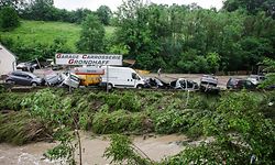 inondations Mullerthal - Garage Grondhaff -  Photo : Pierre Matgé