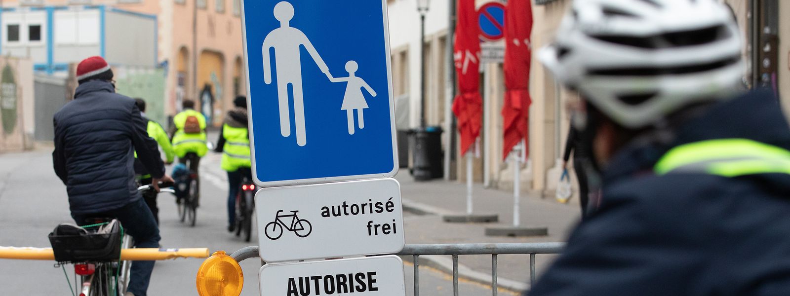Für die Vereinigung ProVelo soll eine Fußgängerzone mehr Sicherheit für Radfahrer bringen.