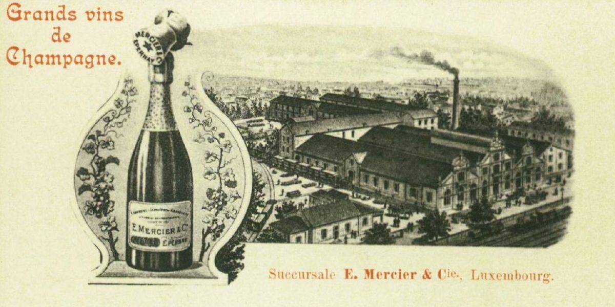Mercier hatte ab 1886 eine Niederlassung in Luxemburg.