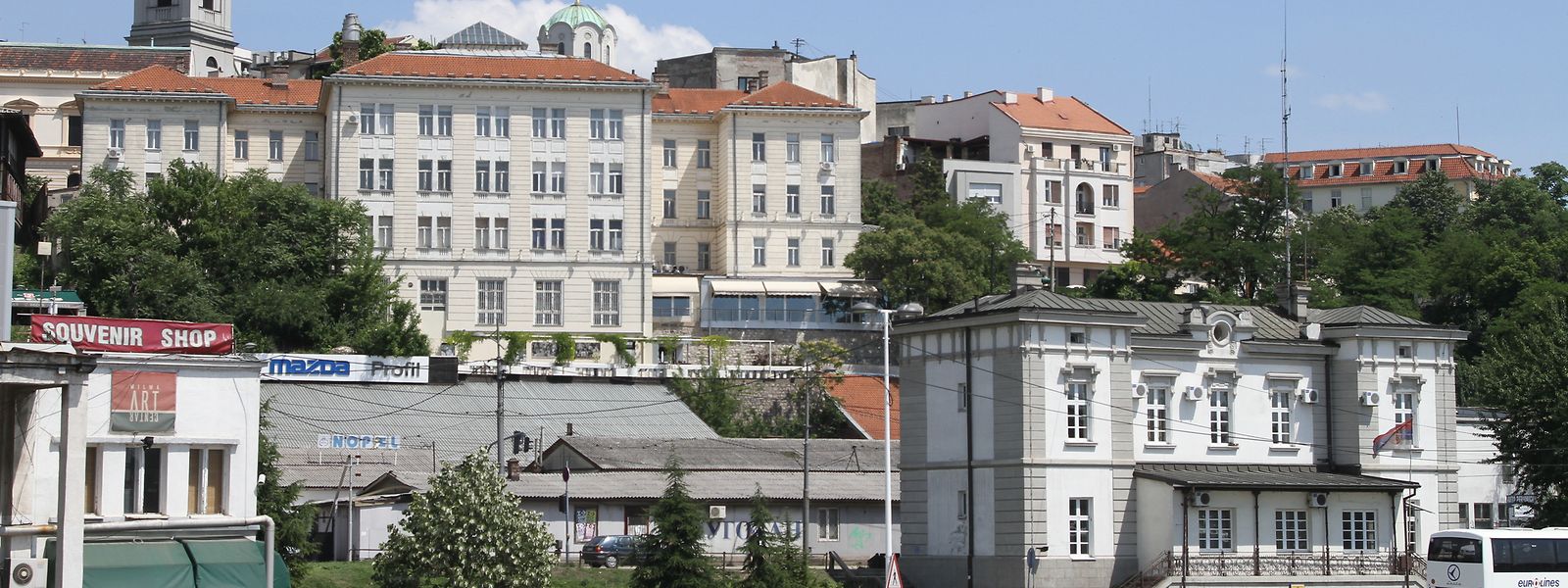 Belgrad hat 1,4 Millionen Einwohner und ist die Hauptstadt von Serbien.