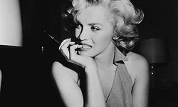 American film star Marilyn Monroe (Norma Jean Mortenson or Norma Jean Baker, 1926 - 1962). Original Publication: People Disc - HW0704 (Photo by Keystone Features/Getty Images)