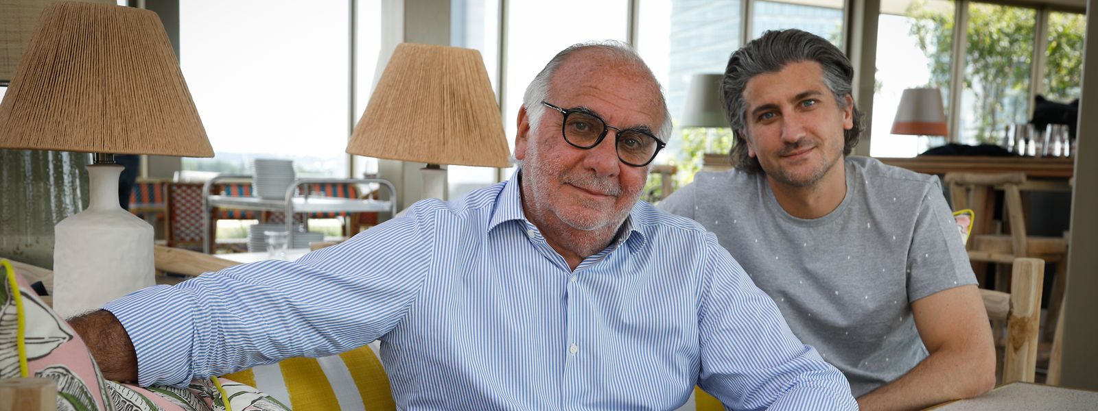 Serge et Jérémie Trigano sont venus assister aux premiers pas de leur nouveau "Mama Sheleter", le 13ème.