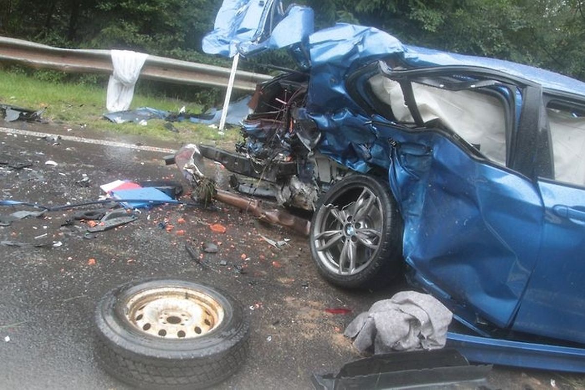 Die Unfallschäden waren ernorm.