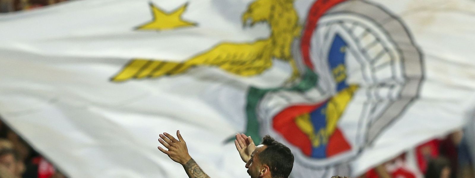 Mitroglou marcou dois golos no triunfo das 'águias' frente ao Braga