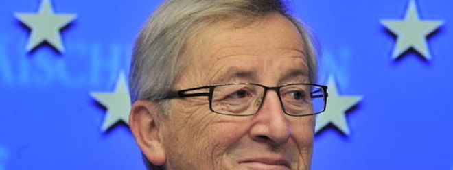 Ein gut gelaunter Jean-Claude Juncker: Heute wird er mit einem Weinpreis bedacht, dabei ist er doch als Biertrinker bekannt.