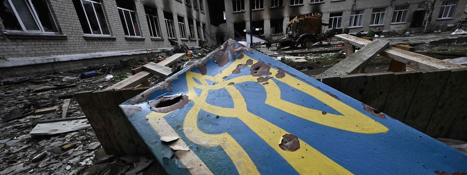 Eine Schneise der Zerstörung zieht sich durch die Ukraine.