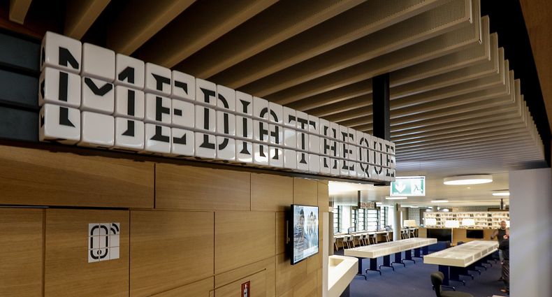 Kultur , neue Nationalbibliothek , BnL , Mediatheque , Foto: Guy Jallay /Luxemburger Wort