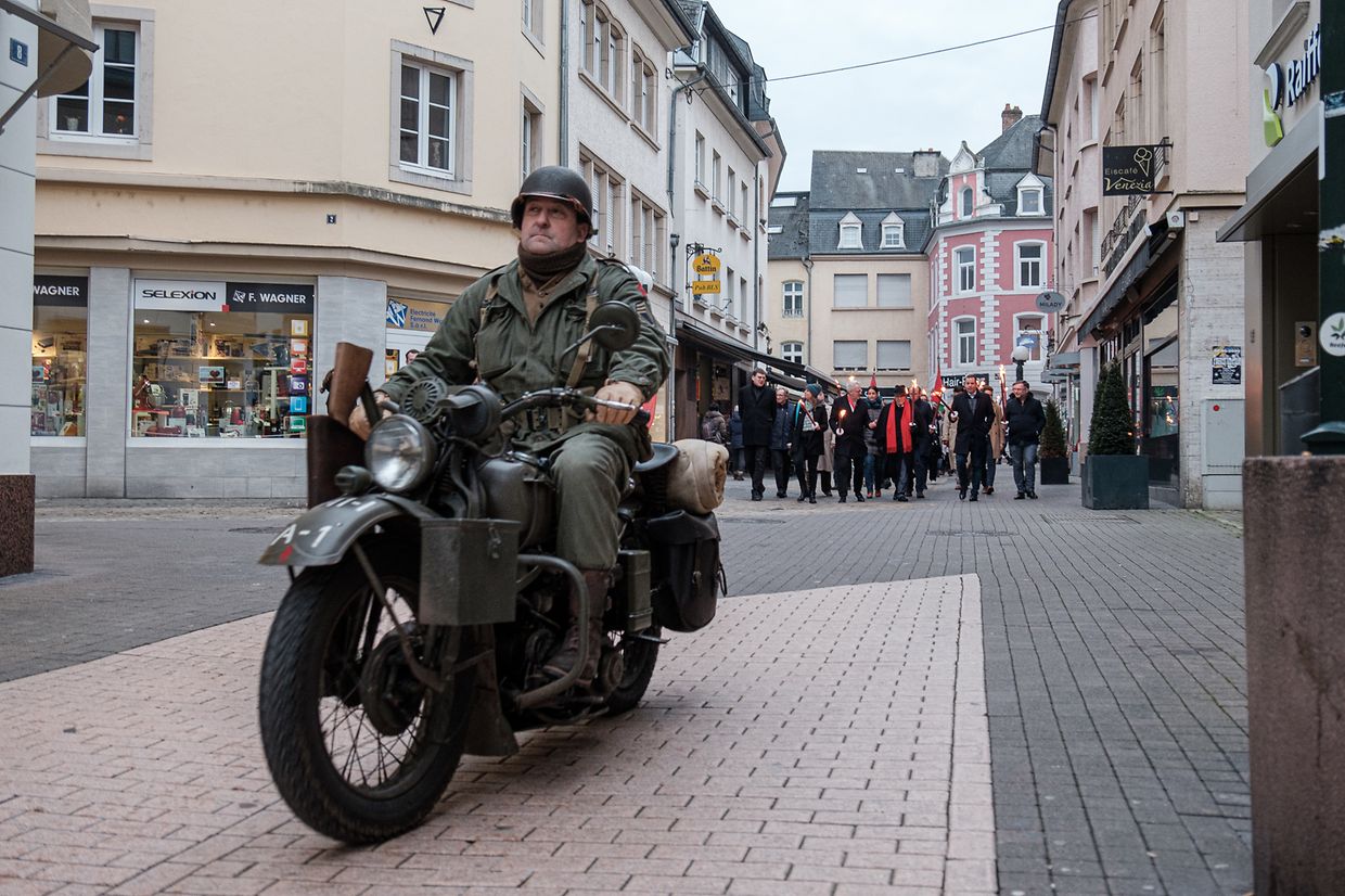 Ardennenoffensiv a Liberation vun Iechternach virum 75 Joer / Foto: Viktor Wittal