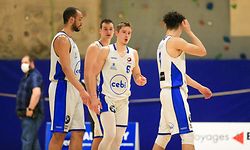 Tom Konen (Résidence - 6) / Basketball Total League Herren Luxemburg, Saison 2020-2021, 12. Spieltag / 27.03.2021 / Résidence Walferdange - AB Contern / Hall Omnisports Prince Henri Walferdange / Foto: Yann Hellers