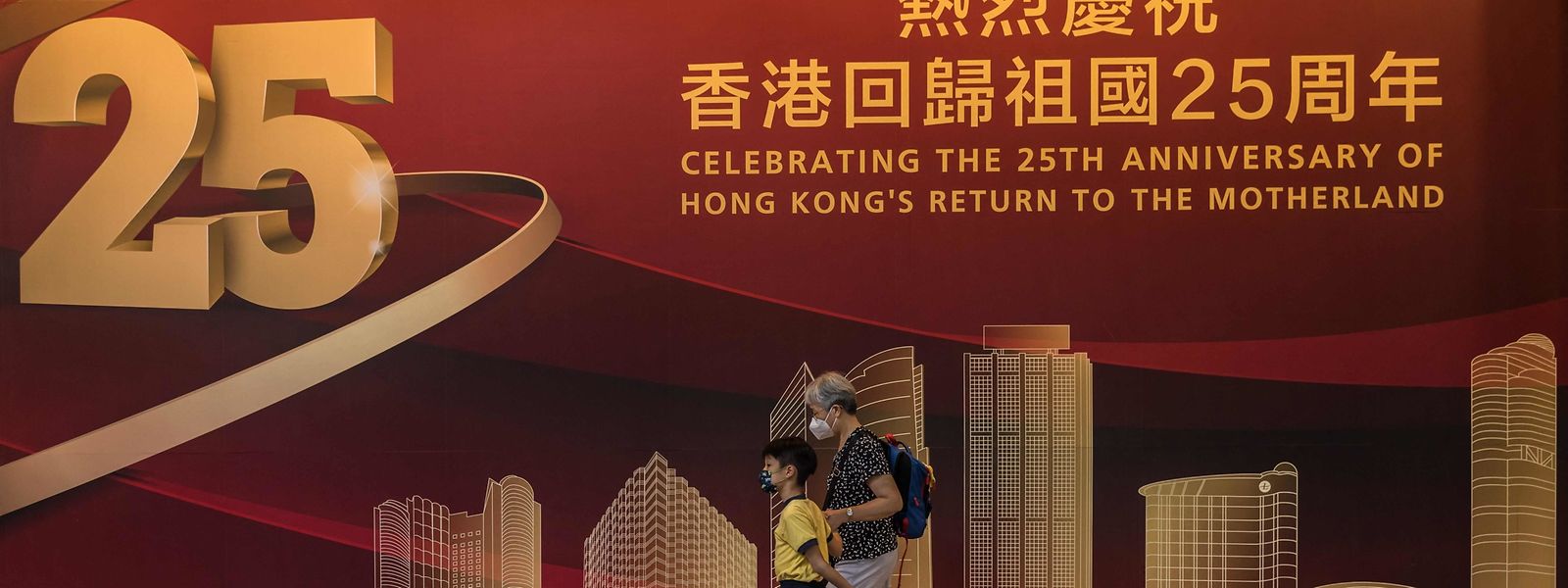 Für die Feierlichkeiten zum 25. Jahrestag der Rückgabe Hongkongs an Festlandchina ist alles vorbereitet.