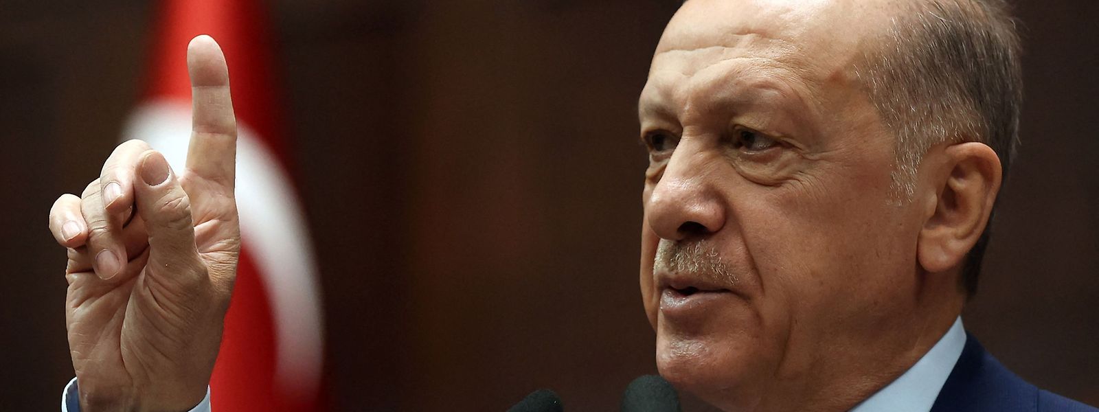 O presidente turco tem mostrado oposição à adesão dos dois países nórdicos