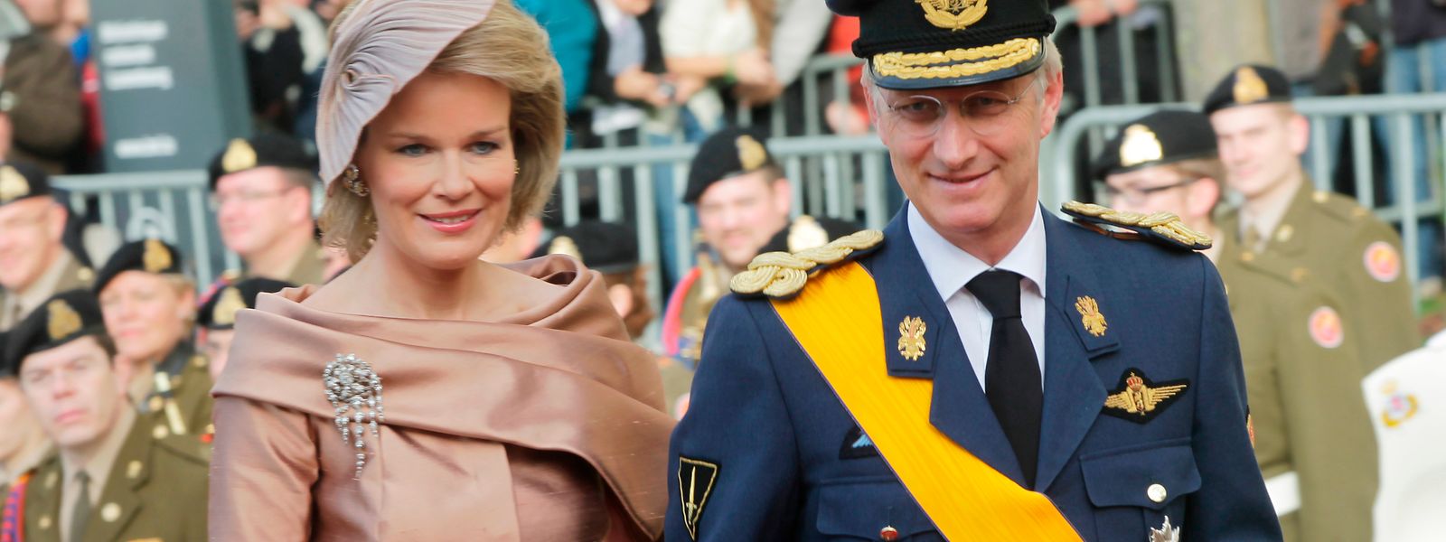 Im Oktober 2012 waren Kronprinz Philippe und Prinzessin Mathilde von Belgien in Luxemburg für die Hochzeit von Erbgroßherzog Guillaume und Gräfin Stéphanie de Lannoy.