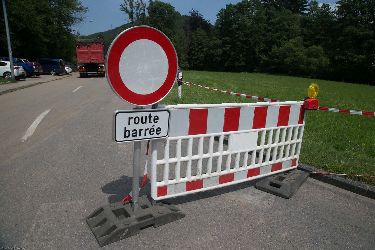 4.6.2018 Luxembourg, Gemeinde Waldbillig, Nachwirkungen wegen Hochwasser, Hochwasserschaden  photo Anouk Antony