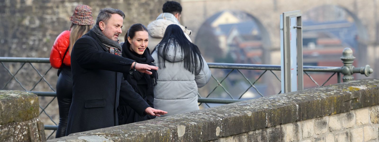 Premierminister Xavier Bettel (DP) und Finnlands Premierministerin Sanna Marin verstehen sich auch abseits des diplomatischen Parketts gut.