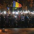 In der Hauptstadt Bukarest wurden 452 Menschen verletzt, unter ihnen 35 Polizisten.