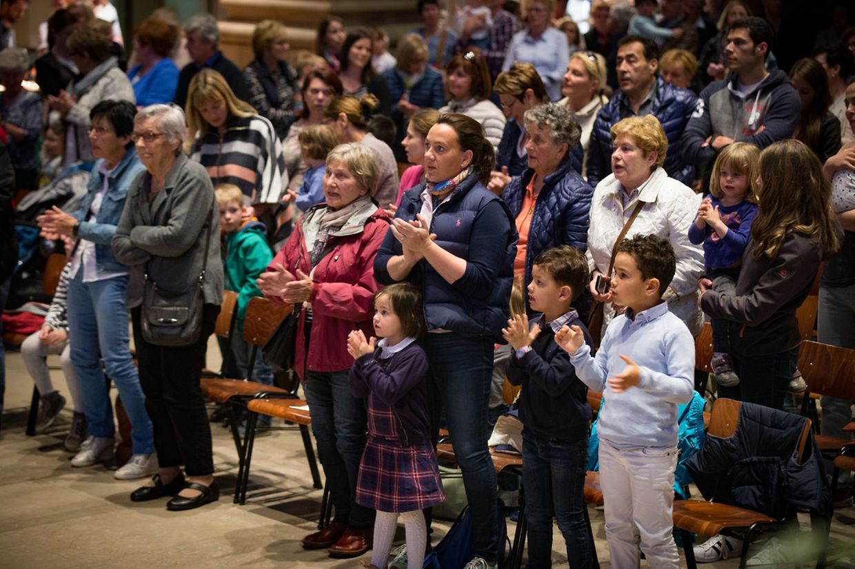 Oktave 2017,Andacht mit Segnung der Kinder und Eltern. Foto:Gerry Huberty