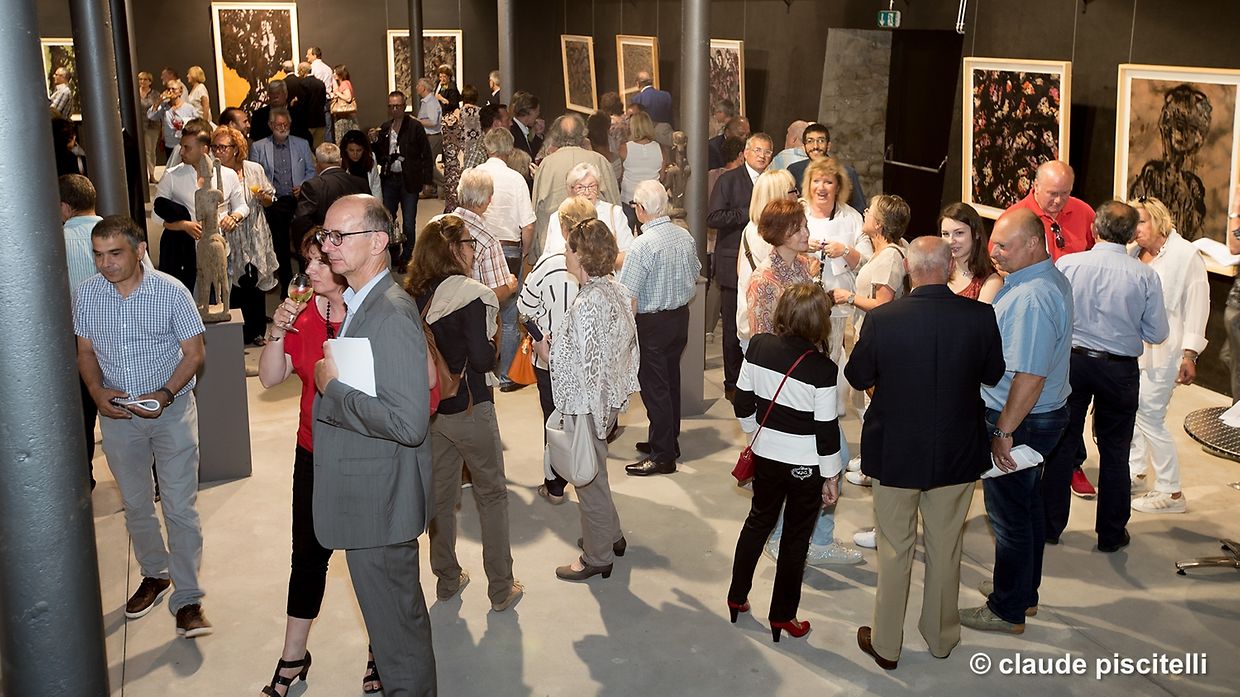 vernissage Expo "To day as well as yesterday" - Arthur Unger Espace H2O - Differdange - 15.06.2017 © claude piscitelli