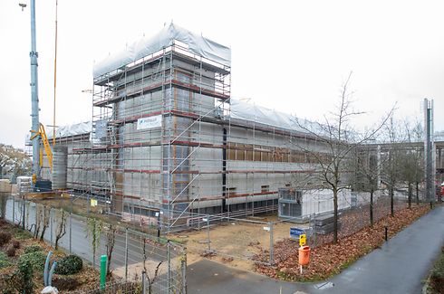 Lokales, Neue Sporthalle Holleschbierg, Foto: Chris Karaba/Luxemburger Wort