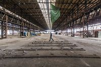 Lokales, Agora - Rekonversion des ehemaligen Stahlwerksgeländes Esch/Schifflange Arcelor Mittal, Foto: Lex Kleren/Luxemburger Wort