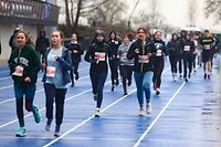 Virgule, 500 jours avant les Jeux de Paris. Course amicale des élèves du Sportlycée et du Lycée Vauban.Foto: Gerry Huberty/Luxemburger Wort