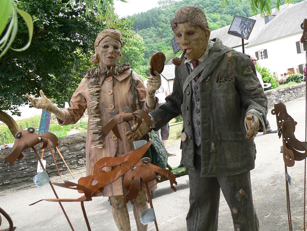 Kunst bewundern, anfassen, ausprobieren und erwerben: Im Kiischpelt waren der Fantasie an Nationalfeiertag erneut keine Grenzen gesetzt.