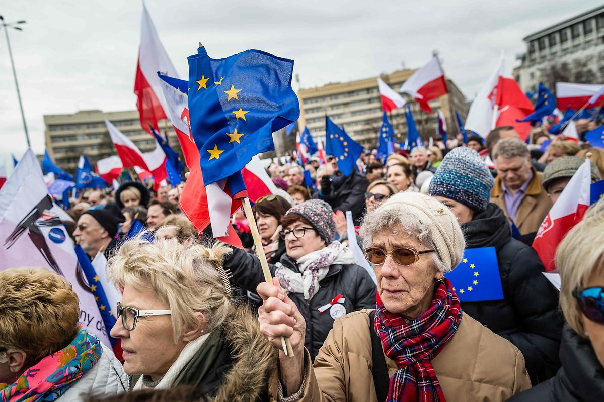Das ist in Polen derzeit natürlich ein Statement gegen die Regierung. 