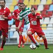 SPORT,Yann Hellers,FUSSBALL DIFFERDANGE - HOSTERT 03.05.2015 Omar Er Rafik (Differdange) - Guillaume Mura (Hostert)