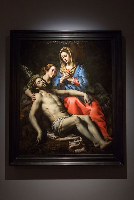... et la «Pietà» du peintre flamand de la période baroque  Theodore van Loon.  