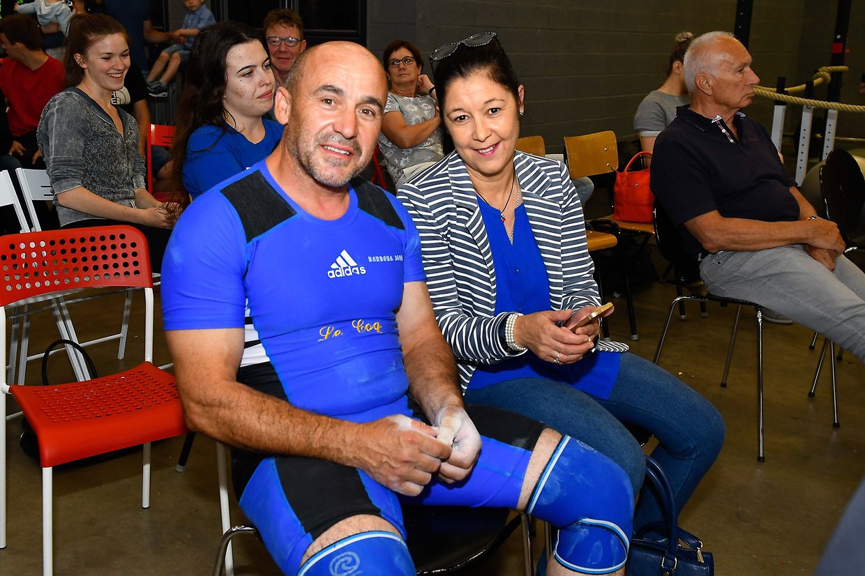 José Barbosa, deuxième en -85 kg.