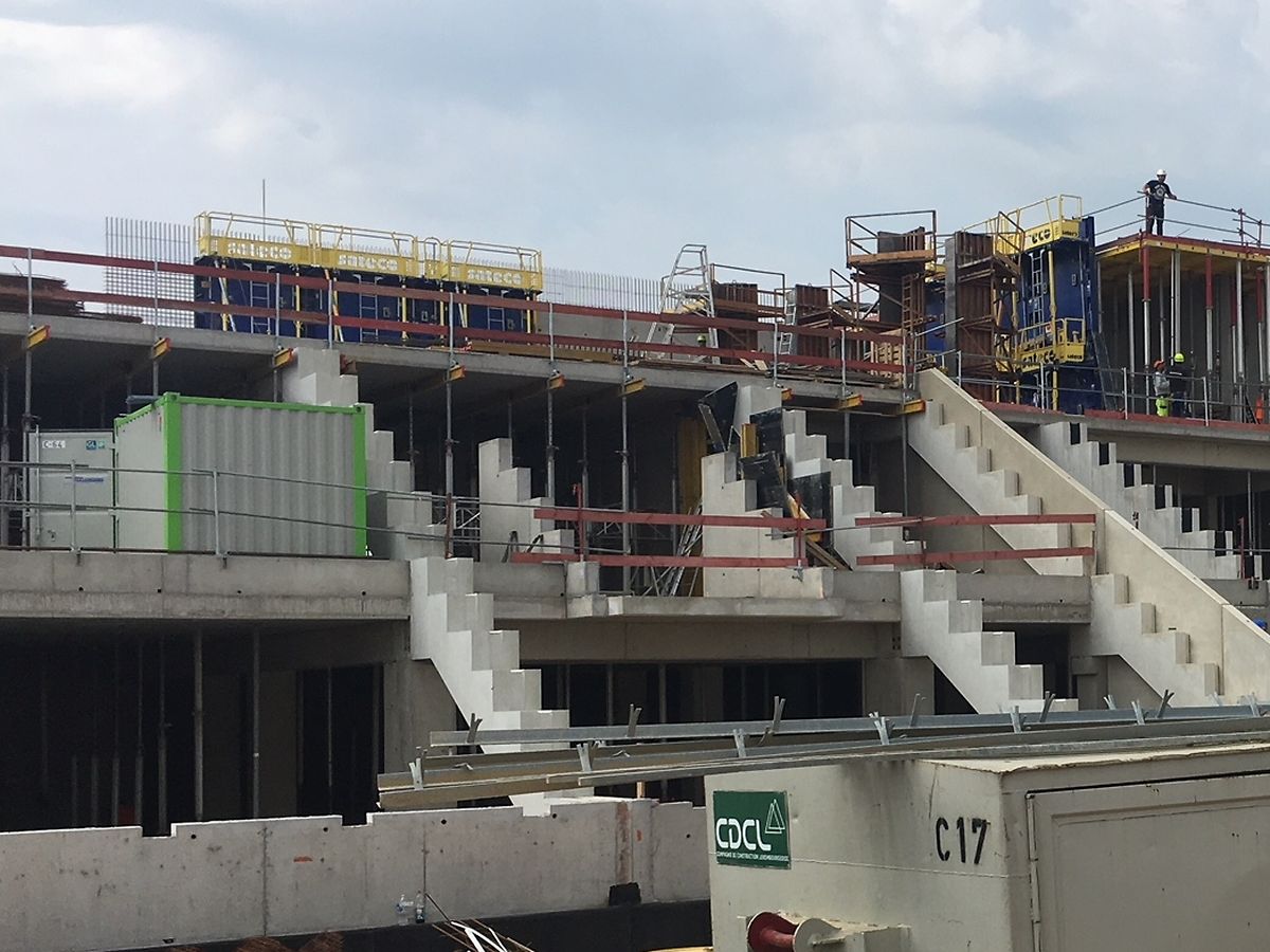 Les travaux toujours en cours se termineront fin 2019.