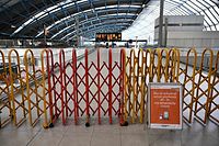 Waterloo Station fechada devido à greve