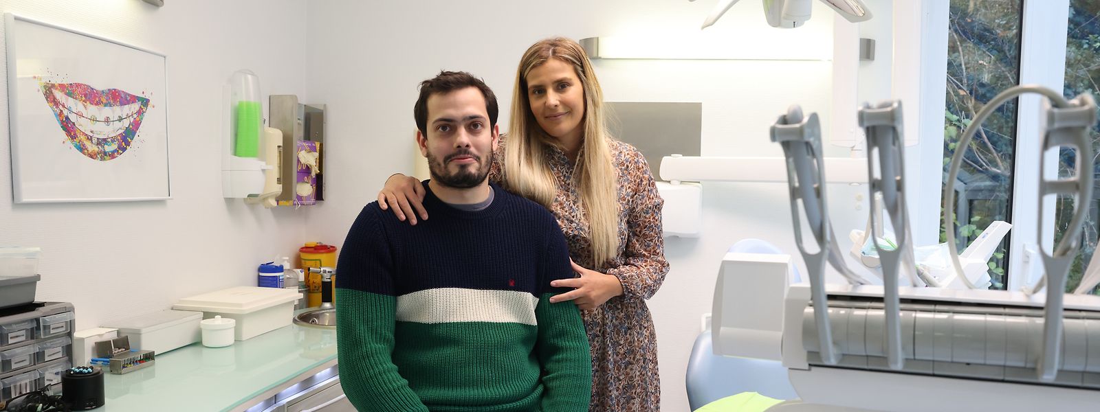 Ricardo Tavares e Maria Campêlo têm uma clínica dentária em Clervaux, outra em Ettelbruck e preparam-se para abrir uma terceira em Wiltz.