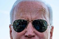 Joe Biden, que tomou posso este ano como presidente dos EUA, foi uma das figuras políticas do ano.