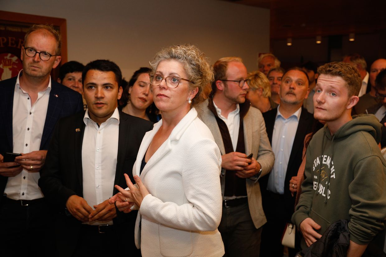 Bei der CSV in Hesperingen sah man dagegen eher lange Gesichter.