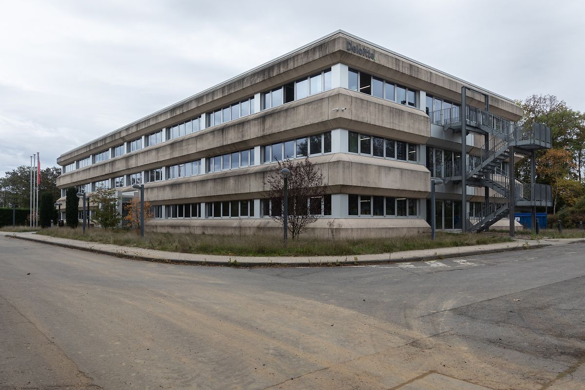 Dieses Gebäude gegenüber der Polizeizentrale nahe des Findel soll ab dem 1. April 2021 als neue Polizeischule dienen. 