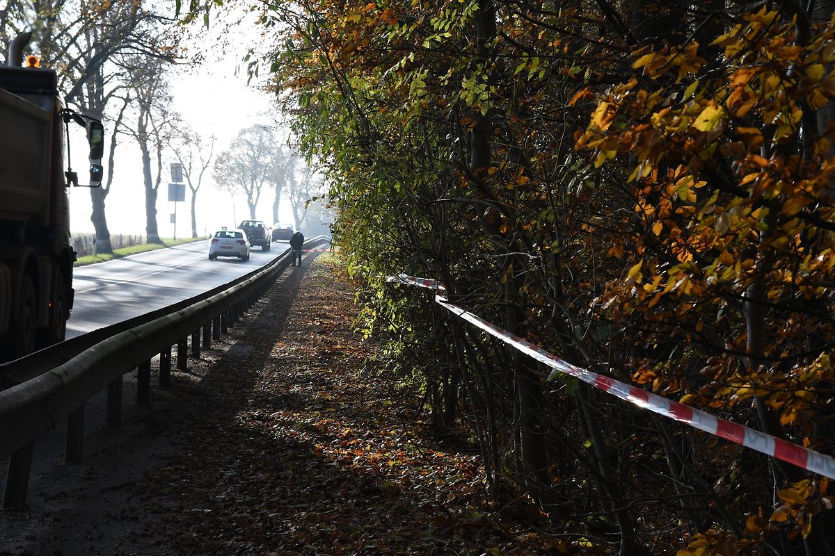 Die Polizei war am Montagvormittag mit einem Großaufgebot am Tatort im Einsatz. 