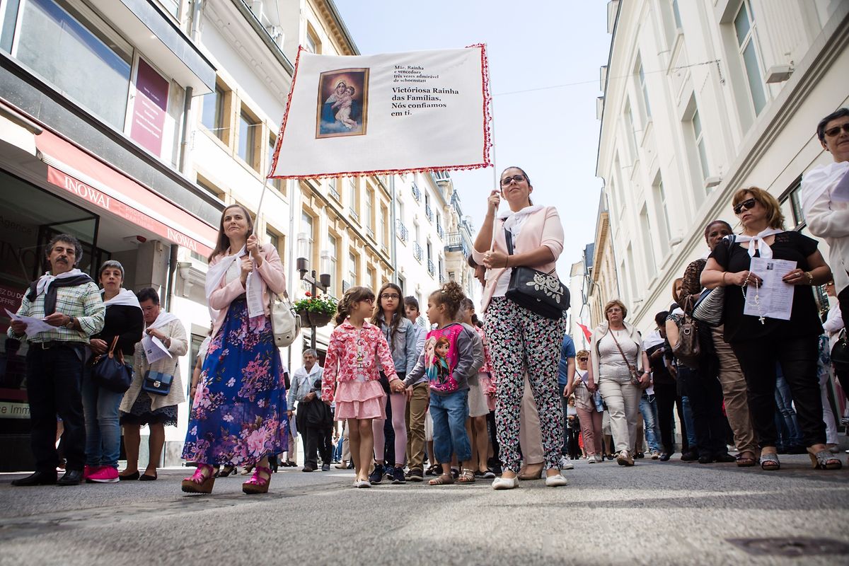 Schlussprozession der Oktave 2017 am 21. Mai.