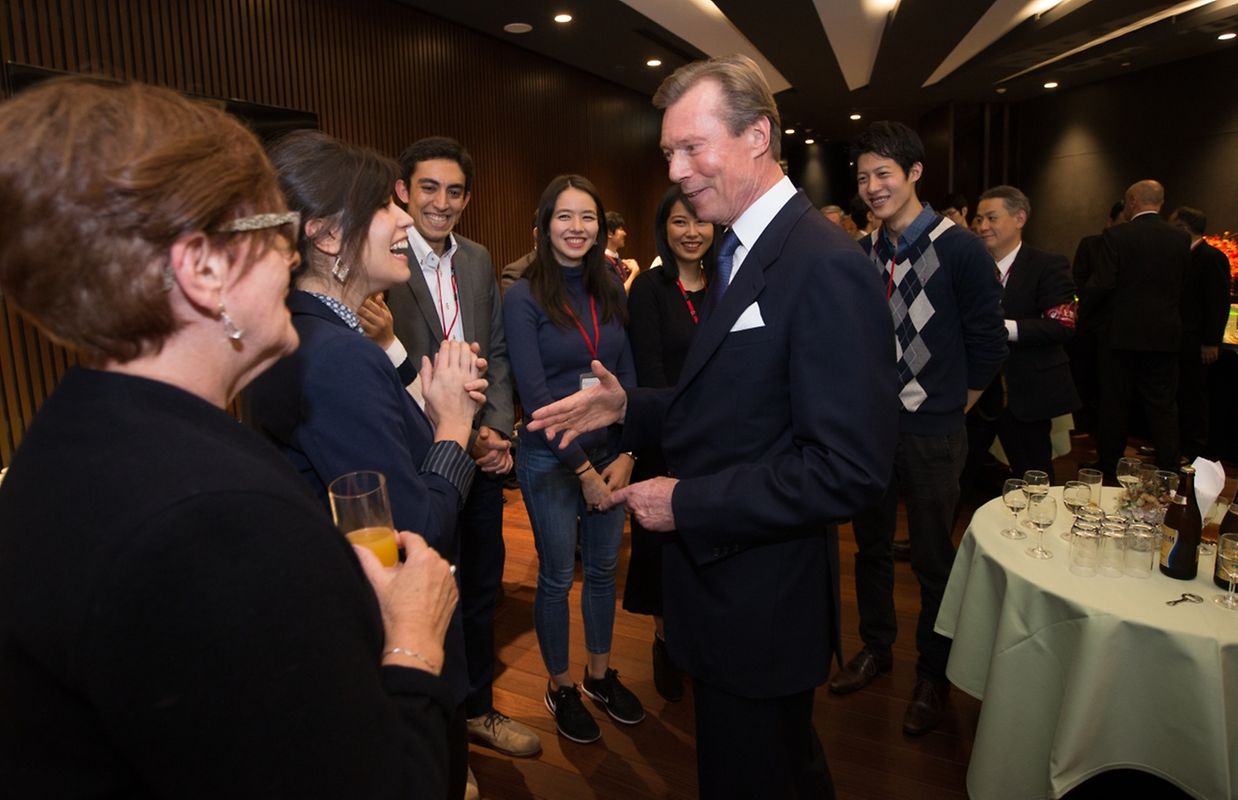 Treffen an der Sophia Universität.