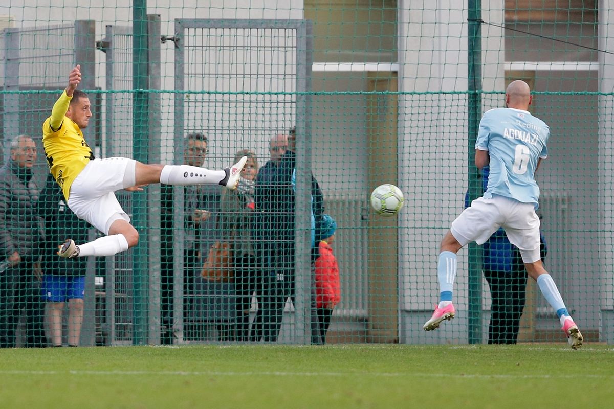 Clément Couturier aime les beaux gestes. C'est lui qui a égalisé d'une superbe reprise de volée après la demi-heure de jeu.