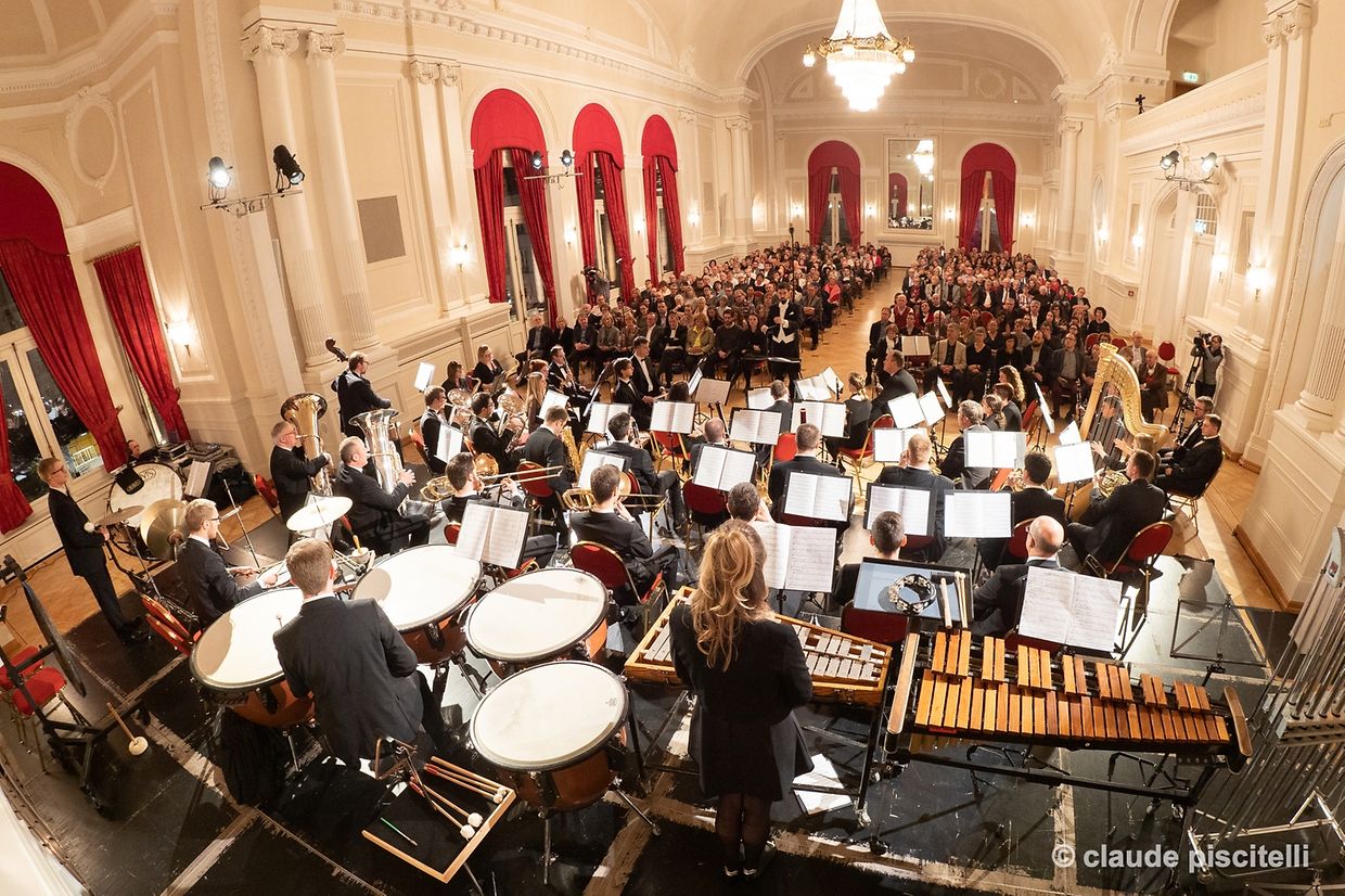 Luxembourg Wind Orchestra  „Concert de Nouvel An 2019“  - Luxembourg - Ville - Cercle Cité - 12/01/2019 - photo: claude piscitelli