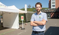 Lokales,Corona. Helden des Alltags-Cliff Nosbusch, CHdN Service Technique. Foto: Gerry Huberty/Luxemburger Wort