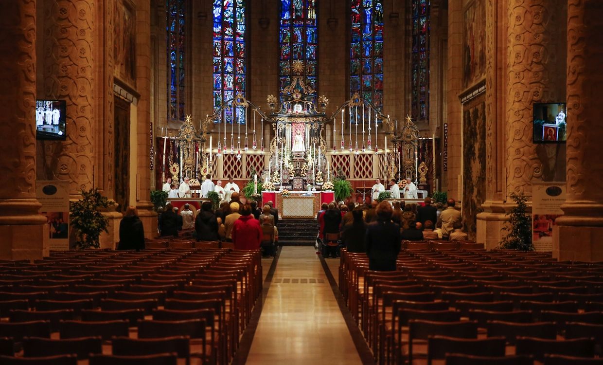 Messe für die neue Pfarrei "Dräilännereck Musel a Ganer Saint-Nicolas"