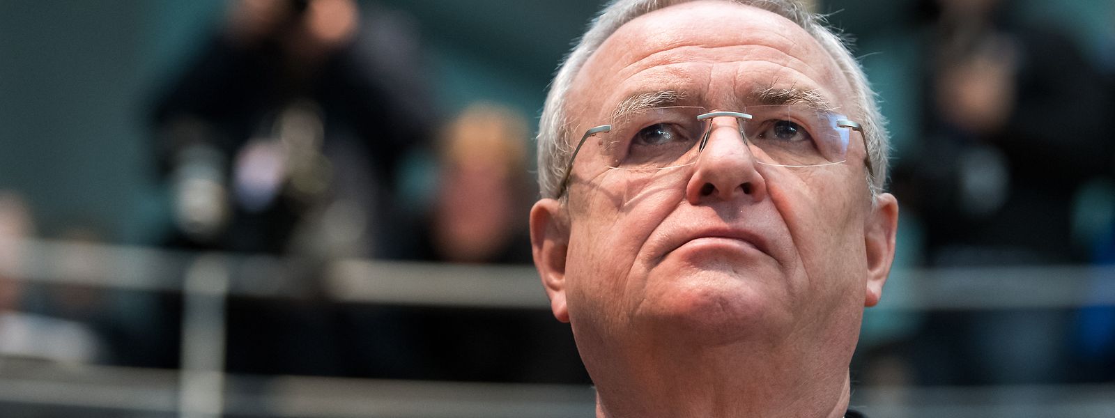 Martin Winterkorn, ehemaliger Vorstandsvorsitzender von Volkswagen, kommt 2017 als Zeuge zur Sitzung des Abgas-Untersuchungsausschusses des Deutschen Bundestages in Berlin. 