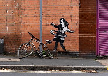 Contacto Neues Kunstwerk Von Banksy In Grossbritannien Aufgetaucht