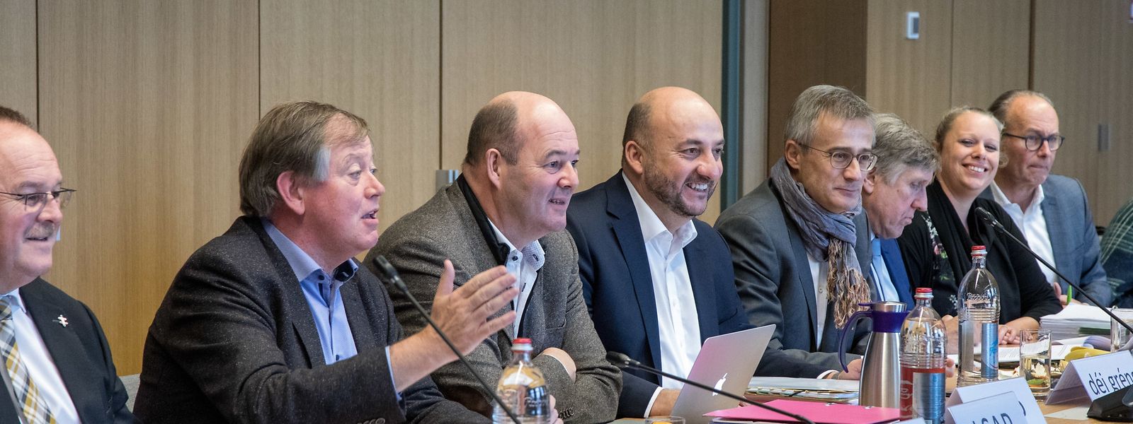 Sechs der neun angesetzten Verhandlungsrunden haben Blau-Rot-Grün hinter sich.