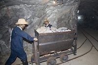 Eine Mine in Zhaoyuan in der chinesischen Provinz Heilongjiang.